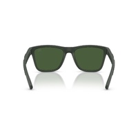 Burberry BE4482U 423271-55 Matte Green / Dark Green Lenses