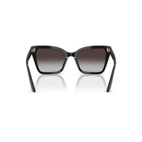 Emporio Armani EA4273BU 50178G-53 Shiny Black / Grey Gradient Lenses