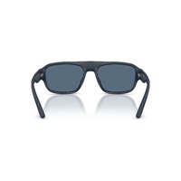 Emporio Armani EA4266U 618580-55 Rubberised Matte Blue / Dark Blue Lenses