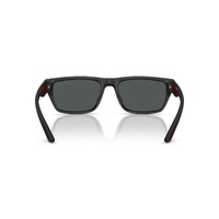 Emporio Armani EA4267U 500987-57 Rubberised Matte Black / Dark Grey Lenses
