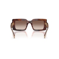 Prada PRD01S 00K10S-52 Caramel Tortoise / Brown Gradient Lenses