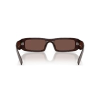 Prada PRD09SD 27I90W-54 Cigar / Black Chocolate Lenses