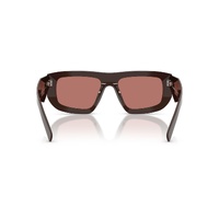 Prada PRD04SU 27I80W-53 Cigar / Bordeaux Lenses