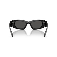 Prada PRD03SD 16K08Z-51 Black / Dark Grey Lenses