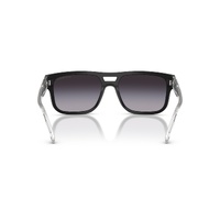 Emporio Armani EA4197 50018G-57 Matte Black / Grey Gradient Lenses