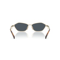 Prada PRD50S ZVN70B-57 Pale Gold / Dark Grey Lenses