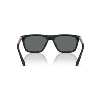 Emporio Armani EA4272U 500181-57 Matte Black / Dark Grey Polarised Lenses