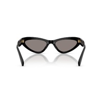 Miu Miu MUB11SU 16K80Q-55 Black / Dark Grey Lenses