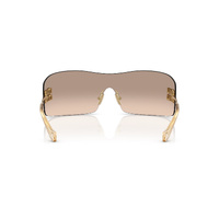 Miu Miu MUB53S 5AK20P-44 Gold / Light Brown Bronze Mirror Lenses