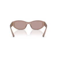 Miu Miu MUA03S 28L20I-53 Grey / Light Purple Brown Lenses