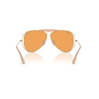 Ray-Ban The Shooter By Dolce & Gabbana RB3138M 001/7-58 Arista Gold / Orange Lenses