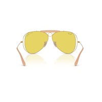 Ray-Ban The Shooter By Dolce & Gabbana RB3138M 001/85-54 Arista Gold / Yellow Lenses