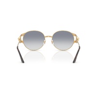 Versace VE2303 152579-54 Gold w Havana / Clear Blue Gradient Lenses