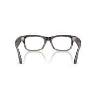 Ray-Ban x Meta (Gen 2) Blayzer Optics RW7001 8529-50 Transparent Ice Grey / Demo Lens Lenses