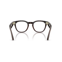 Ray-Ban x Meta (Gen 2) Scriber Optics RW7002 8532-49 Transparent Umber / Demo Lens Lenses