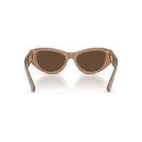 Burberry BE4502 425873-53 Beige / Dark Brown Lenses