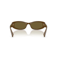 Miu Miu MUC02S 23R09Z-54 Military Green / Dark Brown Lenses