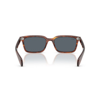 Ray-Ban RB2234 954/R5-53 Brunel Striped Havana / Dark Blue Lenses
