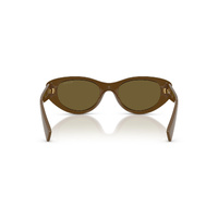 Miu Miu MUC03SU 23R09Z-51 Military Green / Dark Brown Lenses