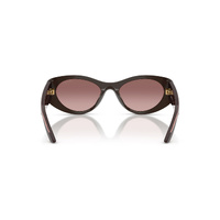Prada PRD23SU 27I51B-53 Cigar / Brown Violet Gradient Lenses