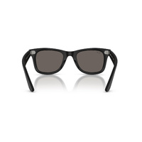 Ray-Ban RB4340 601SB1-50 Wayfarer Ease Matte Black / Dark Grey Lenses
