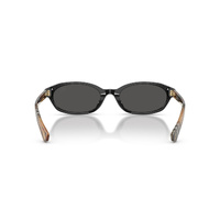 Burberry BE4508D 416187-56 Black / Dark Grey Lenses
