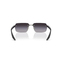 Prada Linea Rossa PSC52S 5AV31A-57 Matte Black / Grey Gradient Lenses