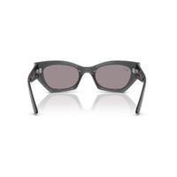 Ray-Ban RB4430 69241A-52 Zena Transparent Grey / Dark Violet Lenses