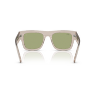 Ray-Ban RB2217M F71282-53 Scuderia Ferrari Collection Transparent Light Brown / Green Lenses