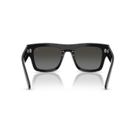 Ray-Ban RB2217M F60188-53 Scuderia Ferrari Collection Black / Grey Silver Gradient Mirror Lenses