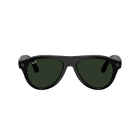 Ray-Ban x Meta (Gen 3) Aviator RW4016 601/1M-54 Shiny Black / Graphite Green Transition Photochromic Lenses