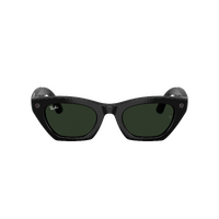 Ray-Ban x Meta (Gen 3) Zena RW4015 601/1M-49 Shiny Black / Graphite Green Transition Photochromic Lenses