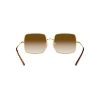 Ray-Ban RB1971 914751-54 Square Arista Gold / Clear Gradient Brown Lenses