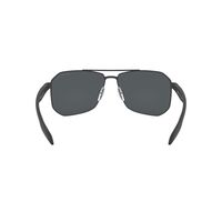 Prada Linea Rossa PS51VS DG05Z1-62 Black Rubber / Grey Polarised Lenses