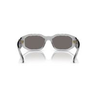 Versace VE4361 311/6G-53 Transparent Grey / Light Grey Silver Mirror Lenses