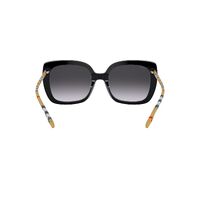 Burberry Caroll BE4323F 38538G-56 Black / Grey Gradient Lenses