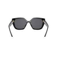 Prada PR24XS 1AB5Z1-52 Black / Grey Polarised Lenses