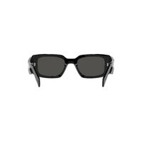 Prada PR17WS 1AB5S0-49 Black / Dark Grey Lenses