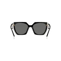 Prada PR15WS 09Q5S0-54 Black w Talc / Dark Grey Lenses