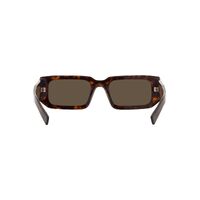 Prada PR06YS 2AU8C1-53 Tortoise / Dark Brown Lenses