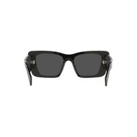 Prada PR08YS 1AB5S0-51 Black / Dark Grey Lenses