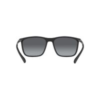 Emporio Armani EA4150 5001T3-59 Matte Black / Grey Gradient Polarised Lenses
