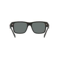 Burberry Knight BE4358 346481-57 Black / Dark Grey Polarised Lenses