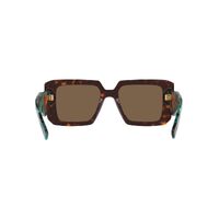Prada PR23YS 2AU06B-51 Tortoise / Dark Brown Lenses