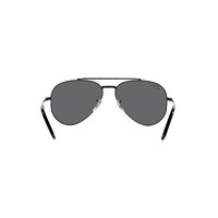 Ray-Ban RB3625 002/B1-58 New Aviator Black / Dark Grey Lenses