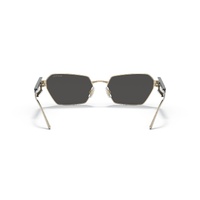 Miu Miu MU53WS ZVN5S0-58 Pale Gold / Dark Grey Lenses