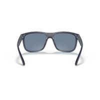 Emporio Armani EA4182U 50882V-57 Matte Blue / Dark Blue Polarised Lenses