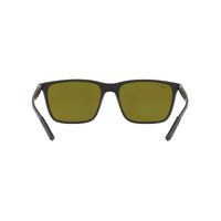 Ray-Ban RB4385 601SA1-58 Black / Green Blue Mirror Chromance Polarised Lenses