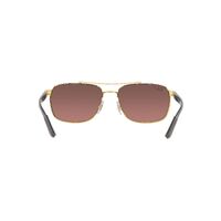 Ray-Ban RB3701 001/6B-59 Arista Gold / Purple Mirror Gold Gradient Chromance Polarised Lenses