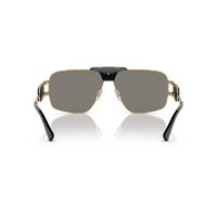Versace VE2251 10026G-63 Gold / Light Grey Mirror Silver Lenses